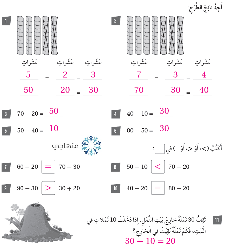 طرح العشرات